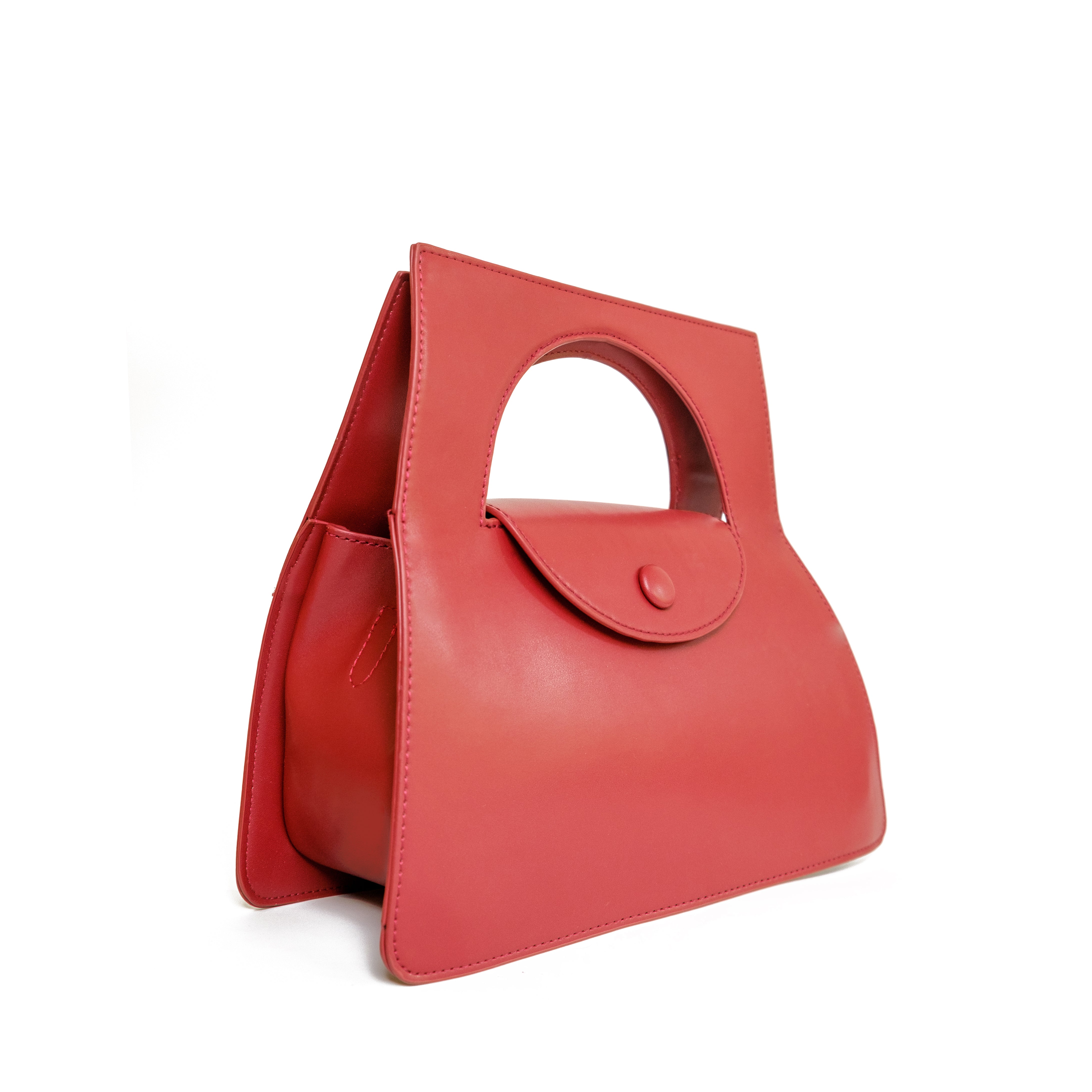 chokore Chokore Geometrical Handbag (Red)