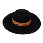 Chokore Chokore Rivet Belt Fedora Hat (Black) 