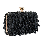Chokore  Chokore Embellished Evening Clutch/Handbag (Black)