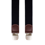 Chokore Chokore Y-shaped Elastic Suspenders for Men (Black) 