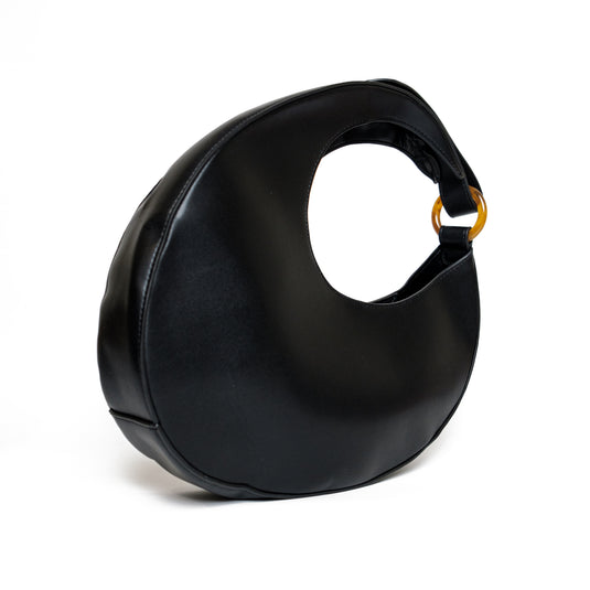 Chokore Chokore Crescent-shaped Shoulder Bag (Black) 