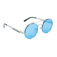 Chokore Chokore Retro Polarized Sunglasses (Blue & Silver)