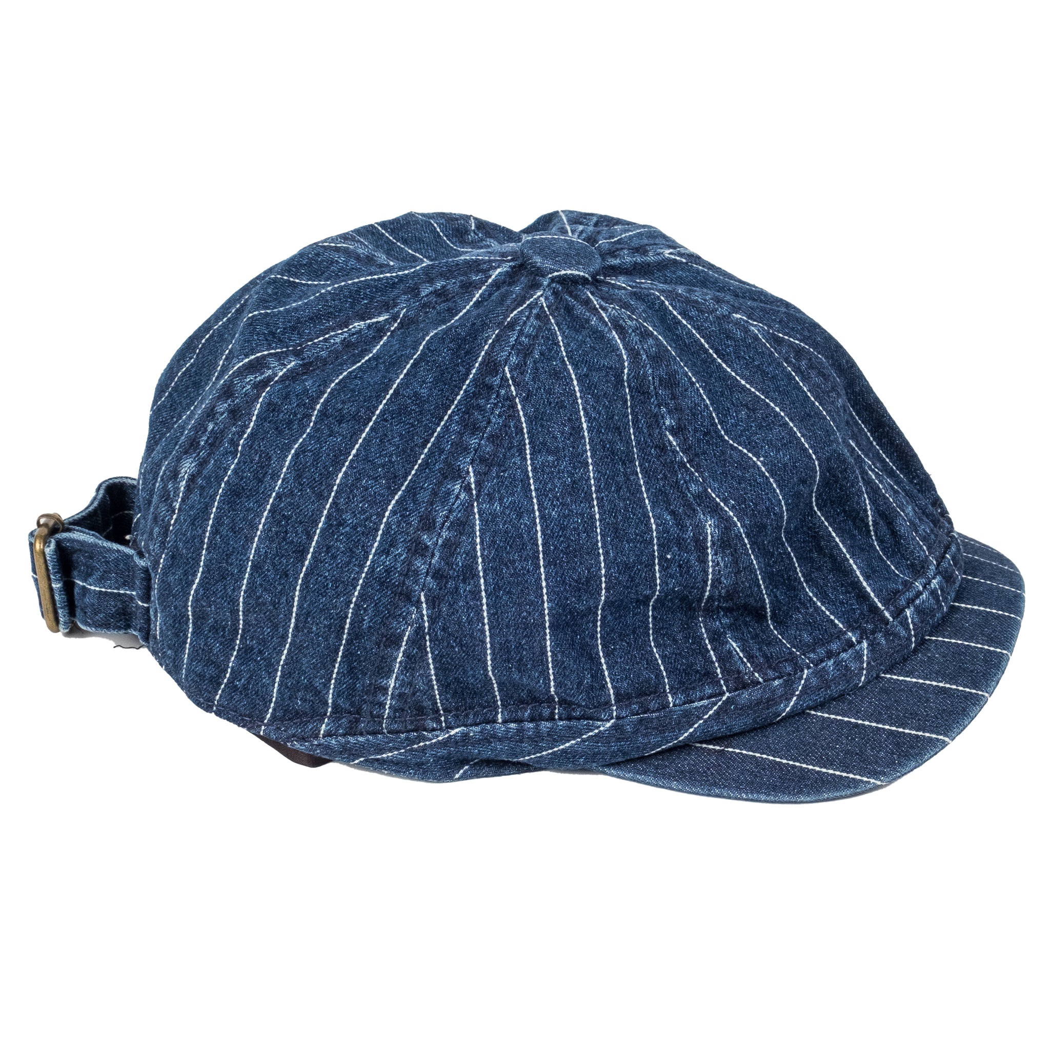 Chokore Striped Denim Ivy Cap (Blue)
