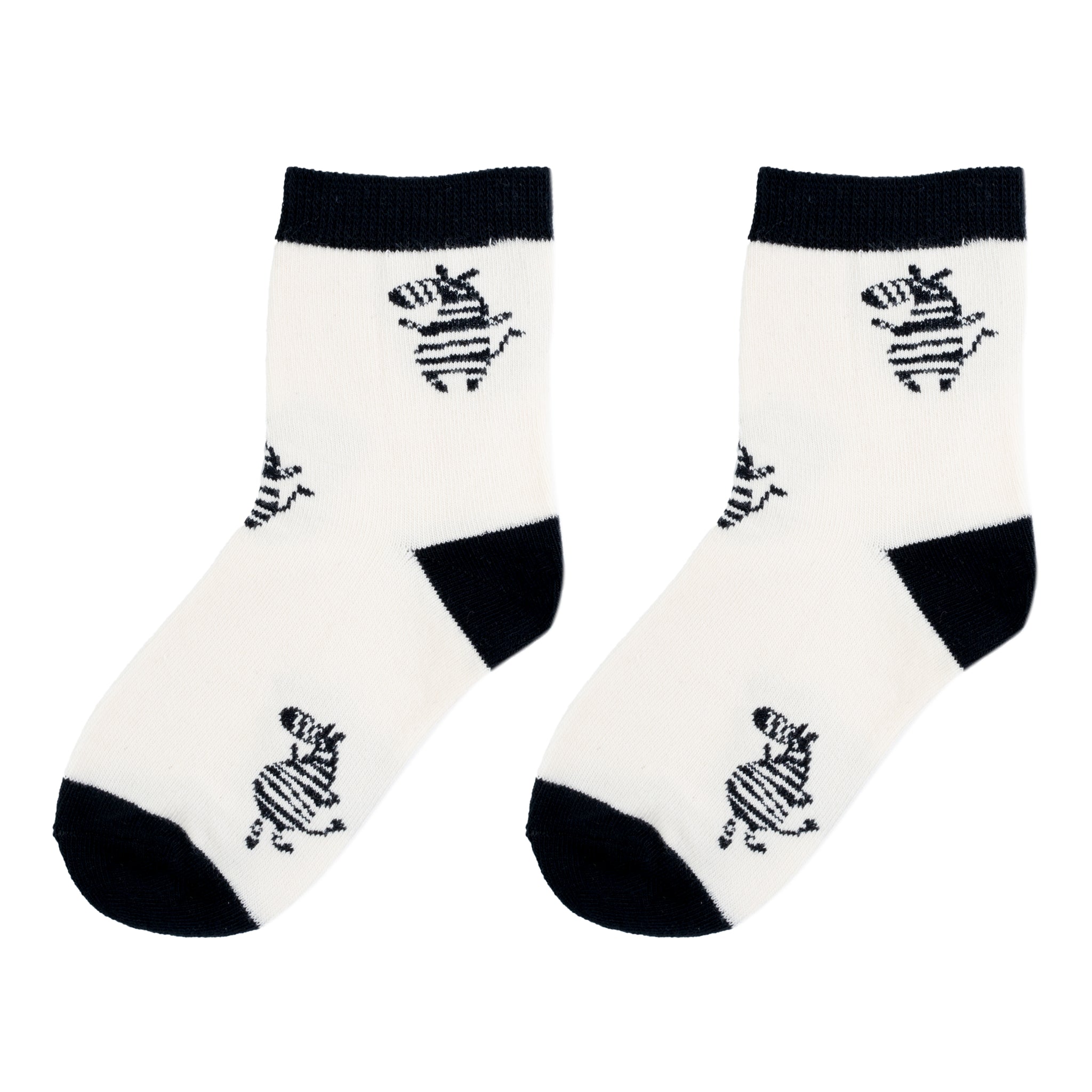 Chokore Cotton Zebra Socks (Set of 5)