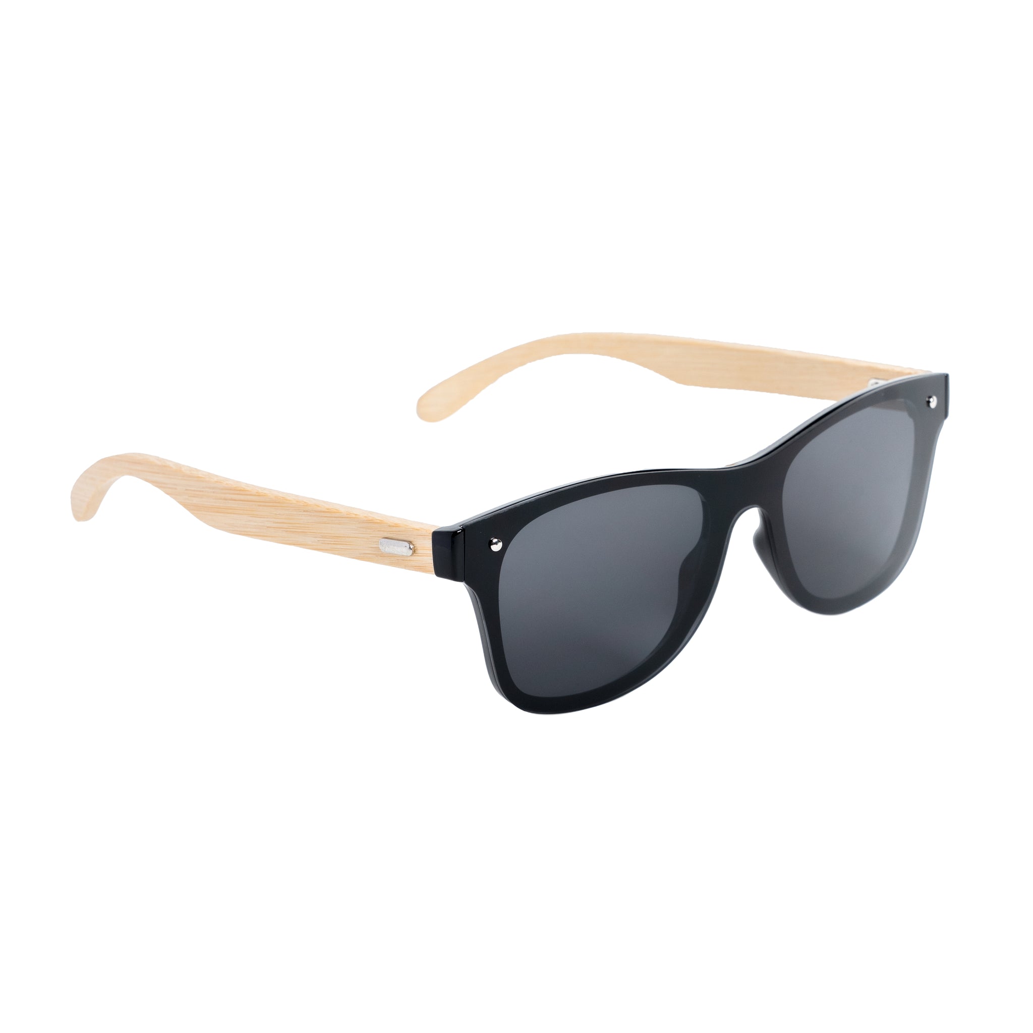 Chokore Iconic Wayfarer Sunglasses (Wood & Black)