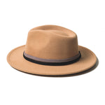 Chokore Chokore Vintage Fedora Hat (Light Brown) 