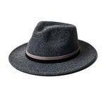 Chokore Chokore Vintage Fedora Hat (Dark Gray) 