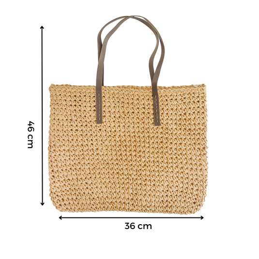 Chokore Chokore Straw Woven Large Tote Bag 