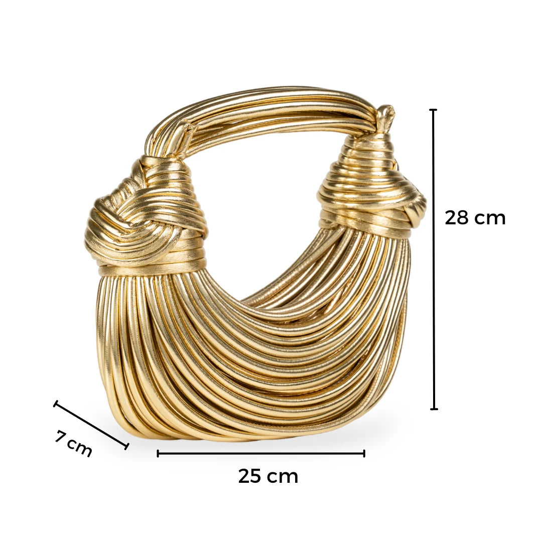 chokore Chokore Double Knot Hobo Bag (Golden)