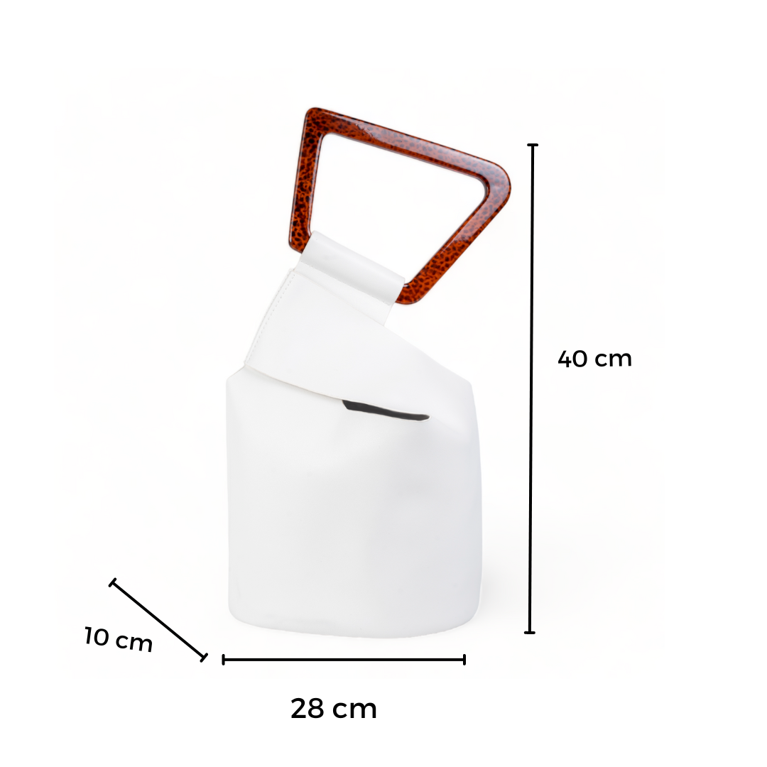 chokore Chokore Wrist Bag with Handle (White)