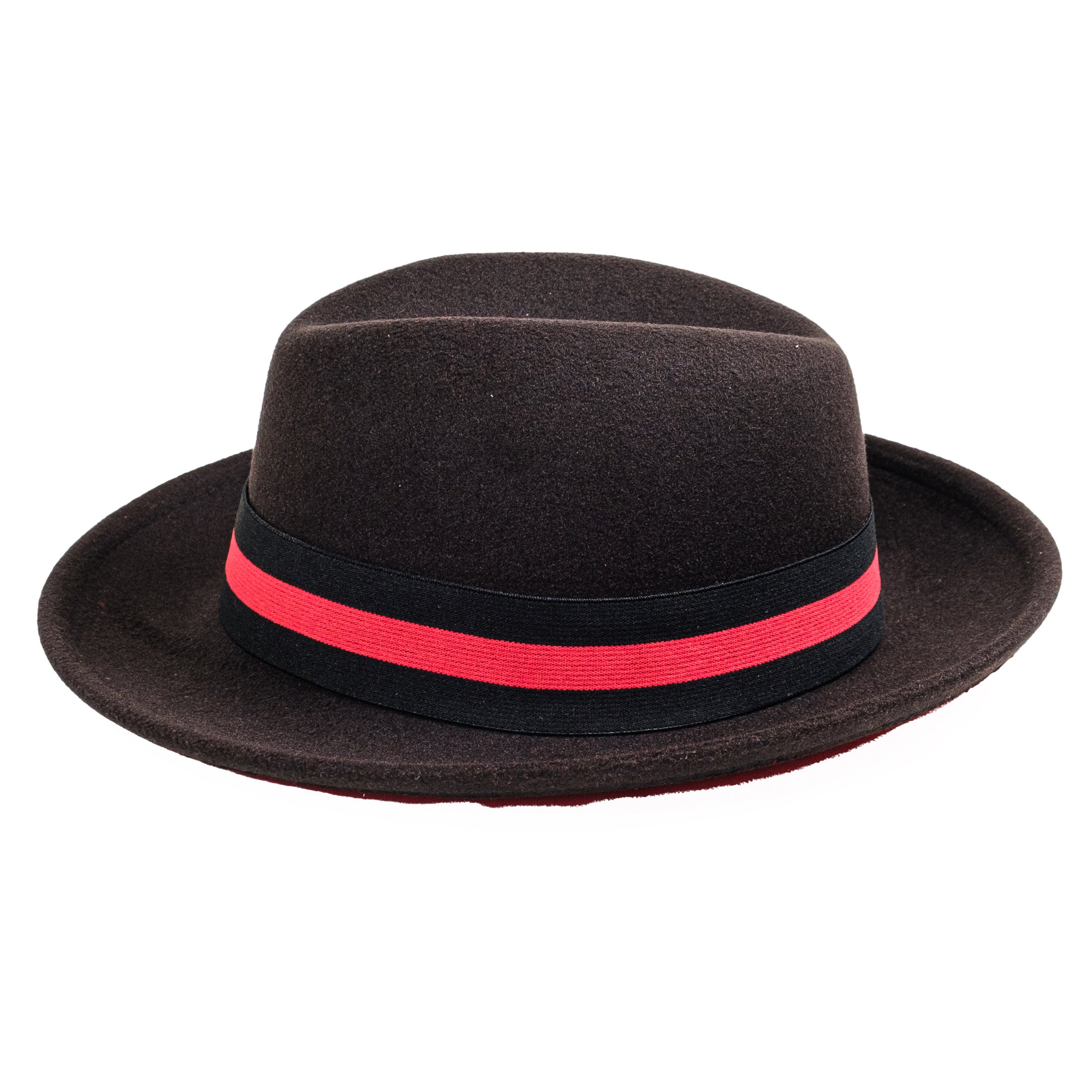 Chokore Double-tone Fedora Hat (Black)