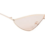 Chokore Chokore Cat-Eye Sunglasses with Metal Frame (Golden) 