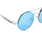 Chokore Chokore Retro Polarized Sunglasses (Blue & Silver) 