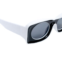 Chokore Chokore Trendy Oval Sunglasses with UV 400 Protection (Black)