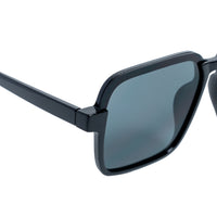 Chokore Chokore Bold Square Sunglasses with UV 400 protection (Black)