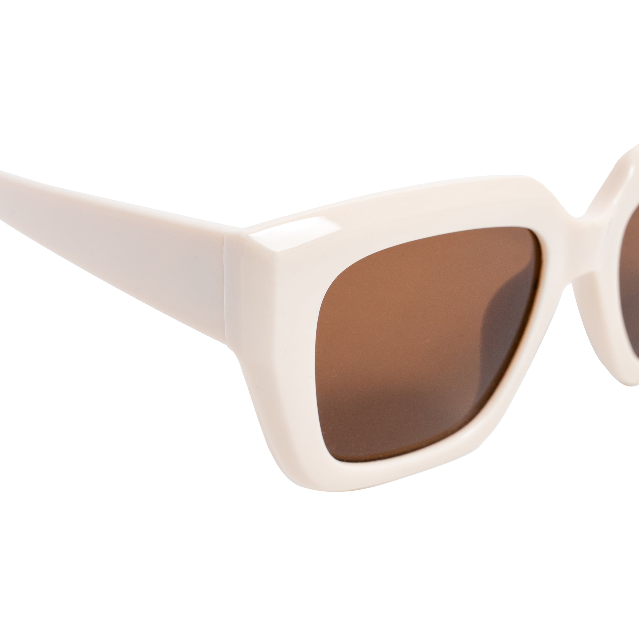 Chokore Stylish Square Sunglasses with UV 400 protection (Beige)