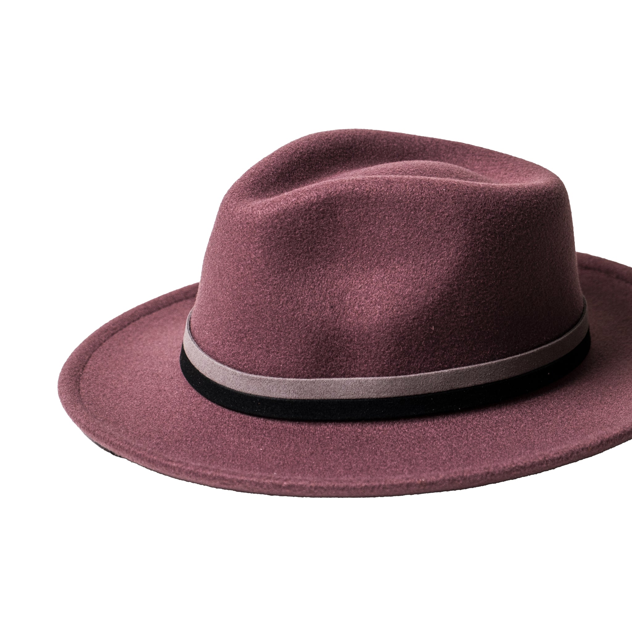 Chokore Vintage Fedora Hat (Purple)