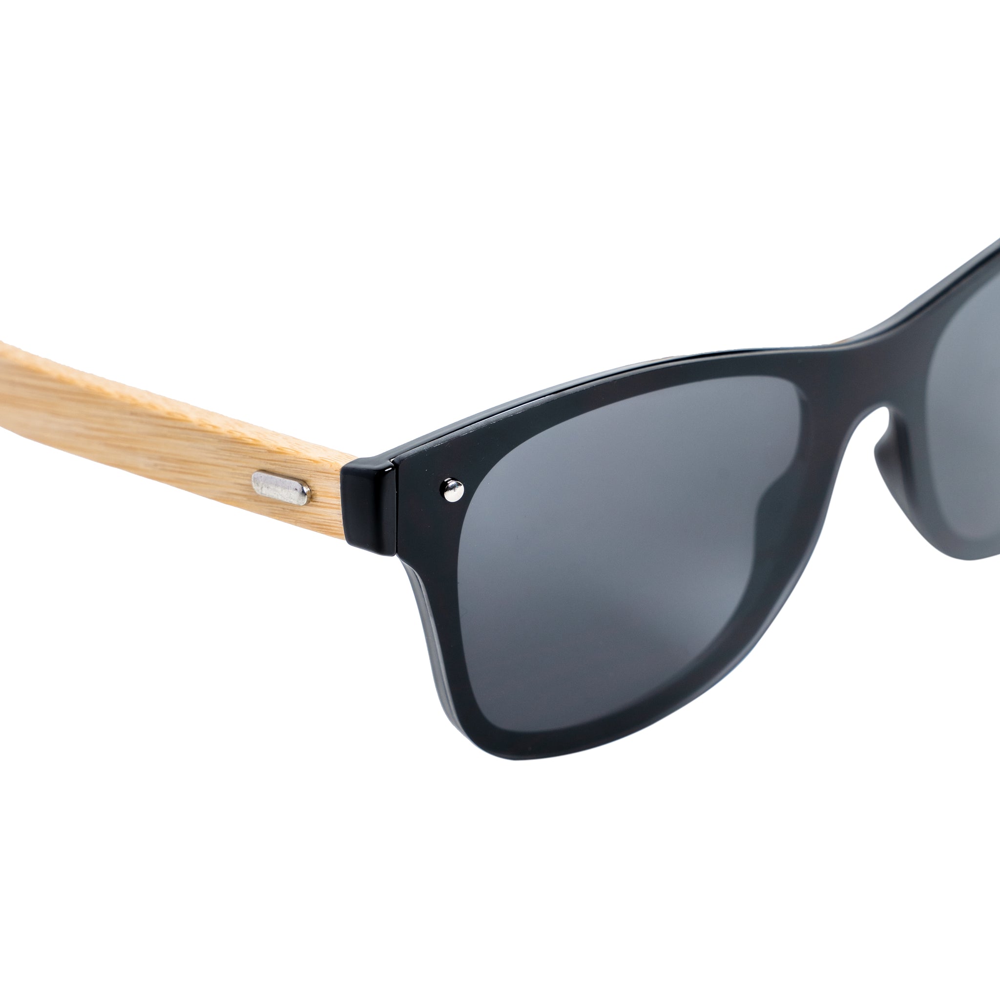 Chokore Iconic Wayfarer Sunglasses (Wood & Black)