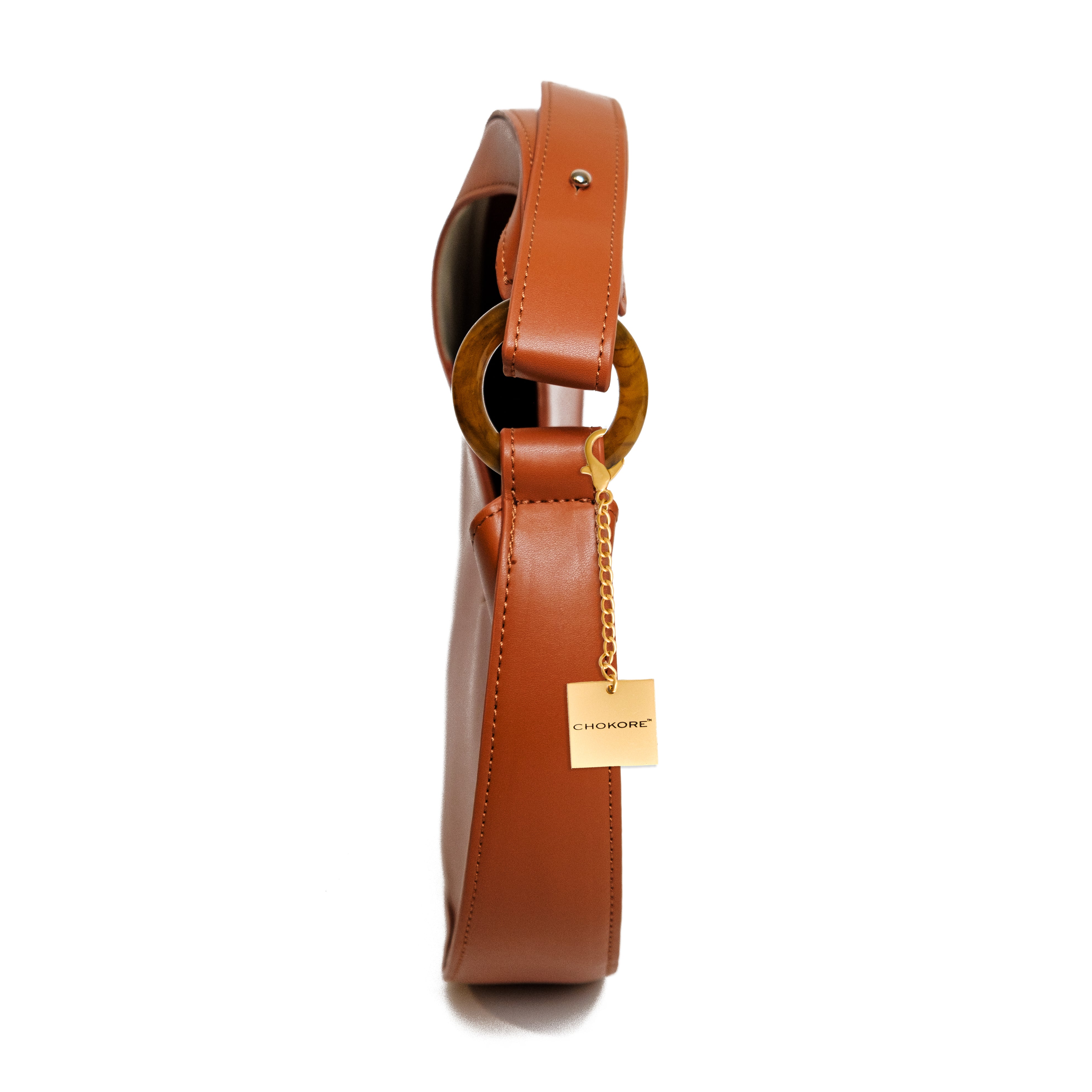 chokore Chokore Crescent-shaped Shoulder Bag (Brown)