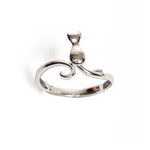 Chokore Chokore Sterling Silver Cute Kitten Ring 