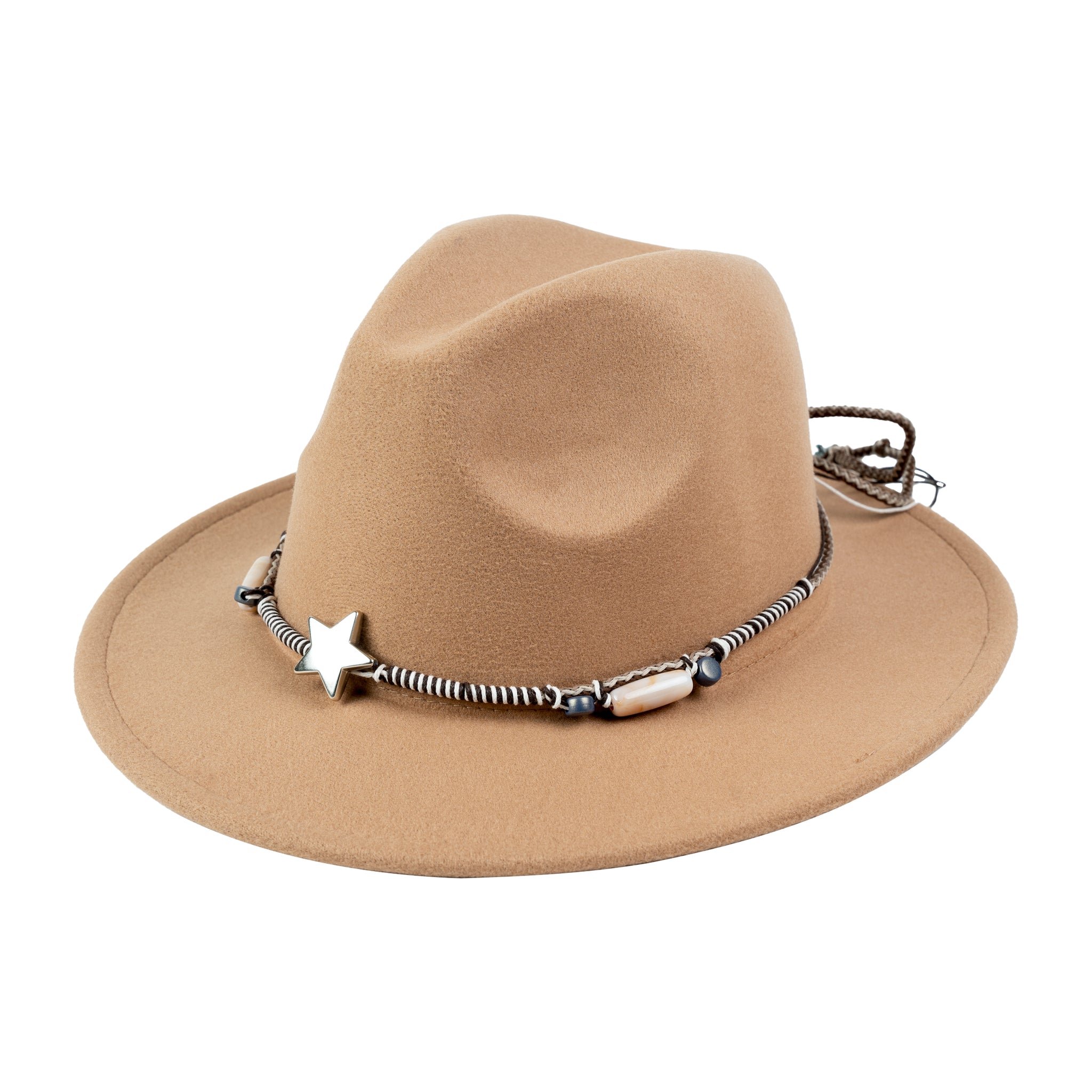 Chokore Starry Fedora Hat (Khaki)