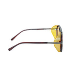 Chokore Chokore Bold Round-shaped Polarized Sunglasses (Yellow) 
