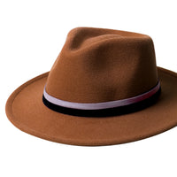 Chokore Chokore Vintage Fedora Hat (Butterscotch)