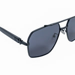 Chokore Chokore Retro Square Sunglasses with UV-400 Protection (Black) 