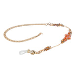 Chokore Chokore Vintage Bead EyeGlass Chain (Orange) 