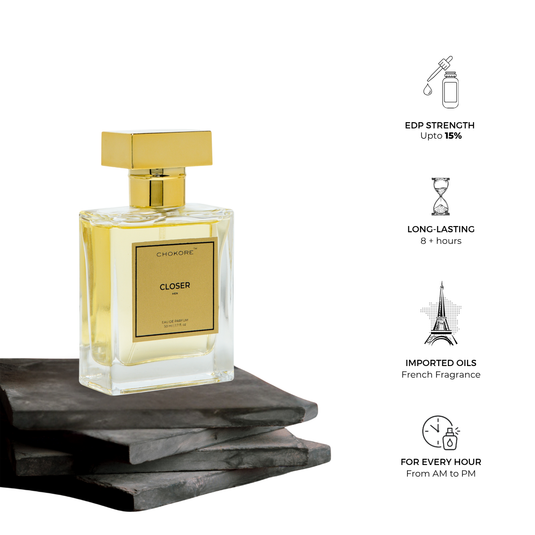 Closer | Perfume For Men | (Evening/Night) | 100 ML | 50 ML | 20 ML | 15 ML