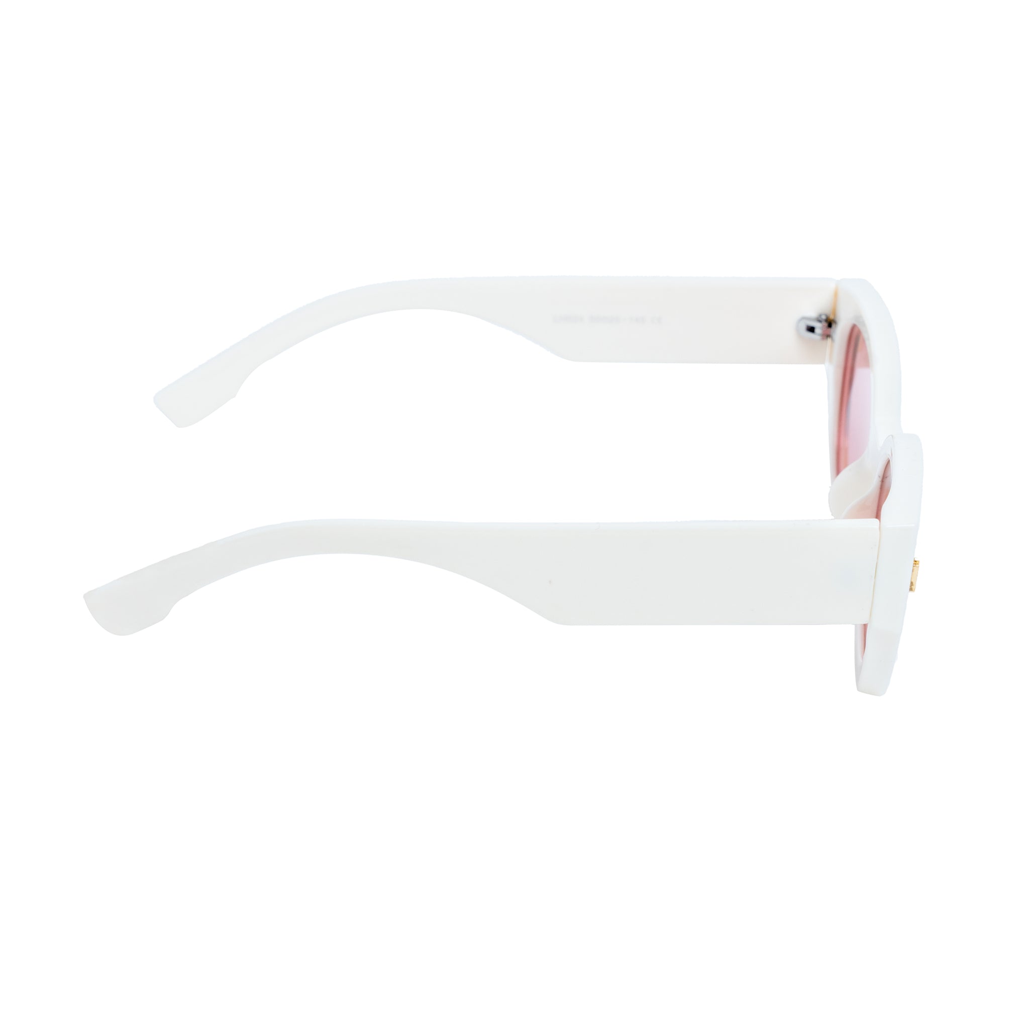 Chokore Purrfect Cat Eye Sunglasses with UV 400 Protection (White & Yellow)