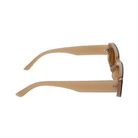Chokore Chokore Rectangular Sunglasses with UV 400 Protection (Light Brown)