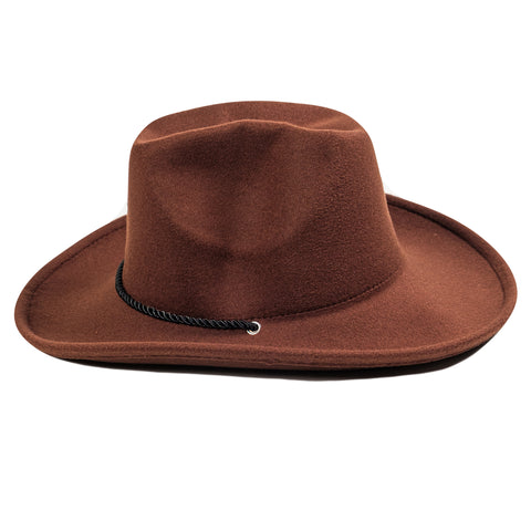 Chokore Vintage Cowboy Hat (Chocolate Brown) - Chokore Vintage Cowboy Hat (Chocolate Brown)