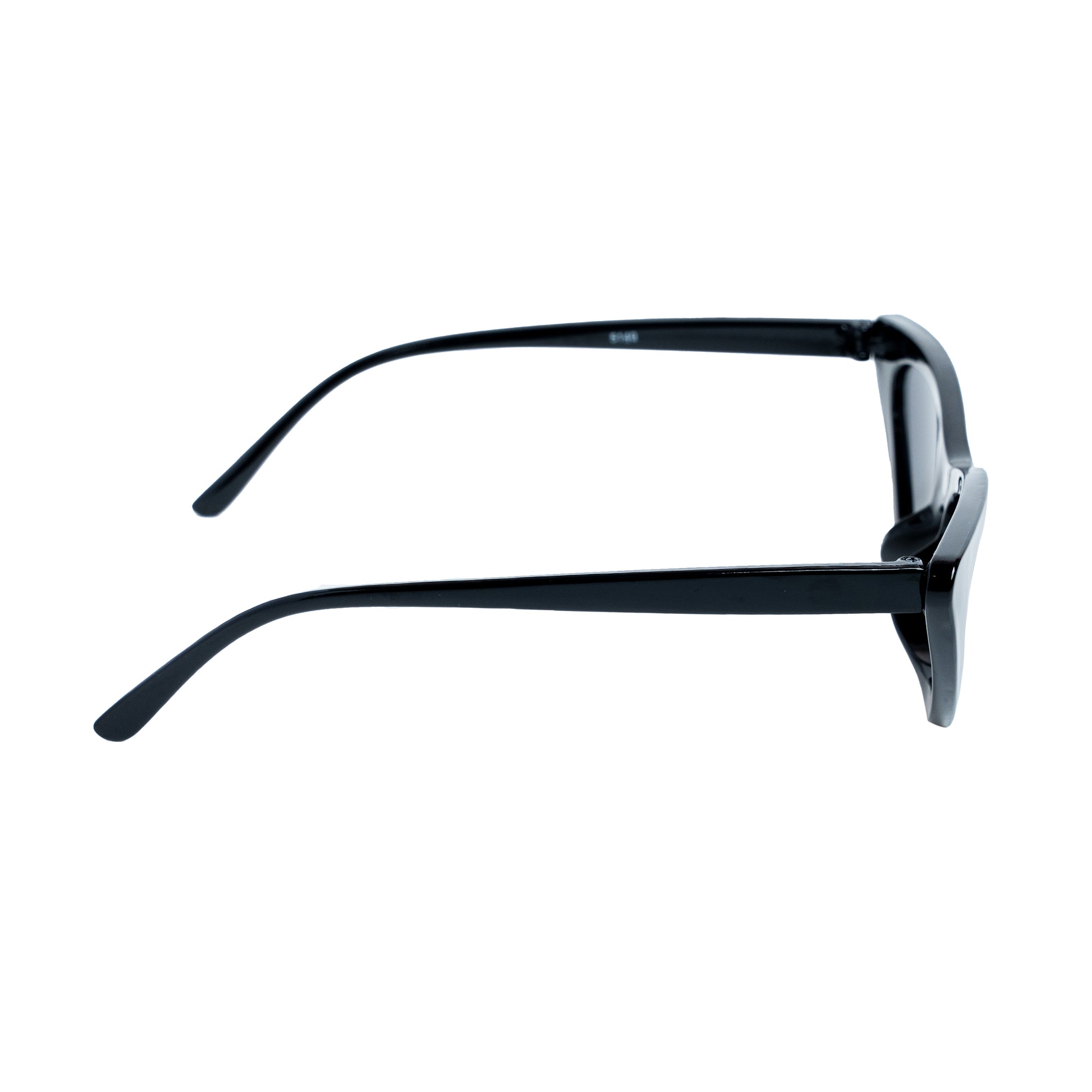 Chokore Retro Cat-Eye Sunglasses with UV 400 Protection (Black)