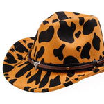Chokore Chokore Cow Print Cowboy Hat (Yellow) 