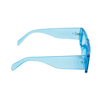 Chokore Chokore Thick Frame Rectangle Sunglasses (Blue)