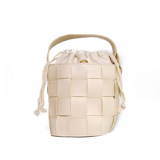 Chokore Chokore Textured Potli Handbag (Beige) 