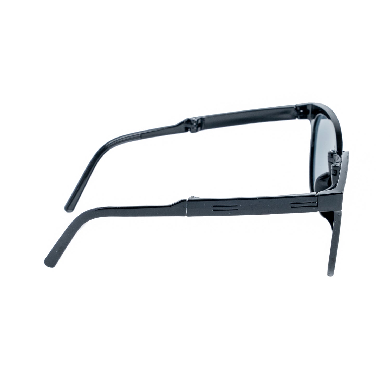 Chokore Stylish Folding Sunglasses with UV 400 Protection (Black)