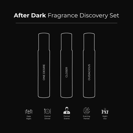 One Desire Â· Closer Â· Oudacious | 3 x 15ml / 20ml Perfume Combo For Men | (Evening / Night)