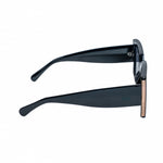 Chokore Chokore Vintage Square Lens Thick Sunglasses with UV 400 Protection (Black) 