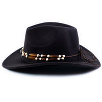 Chokore Chokore Tibetan Cowboy Hat (Black)
