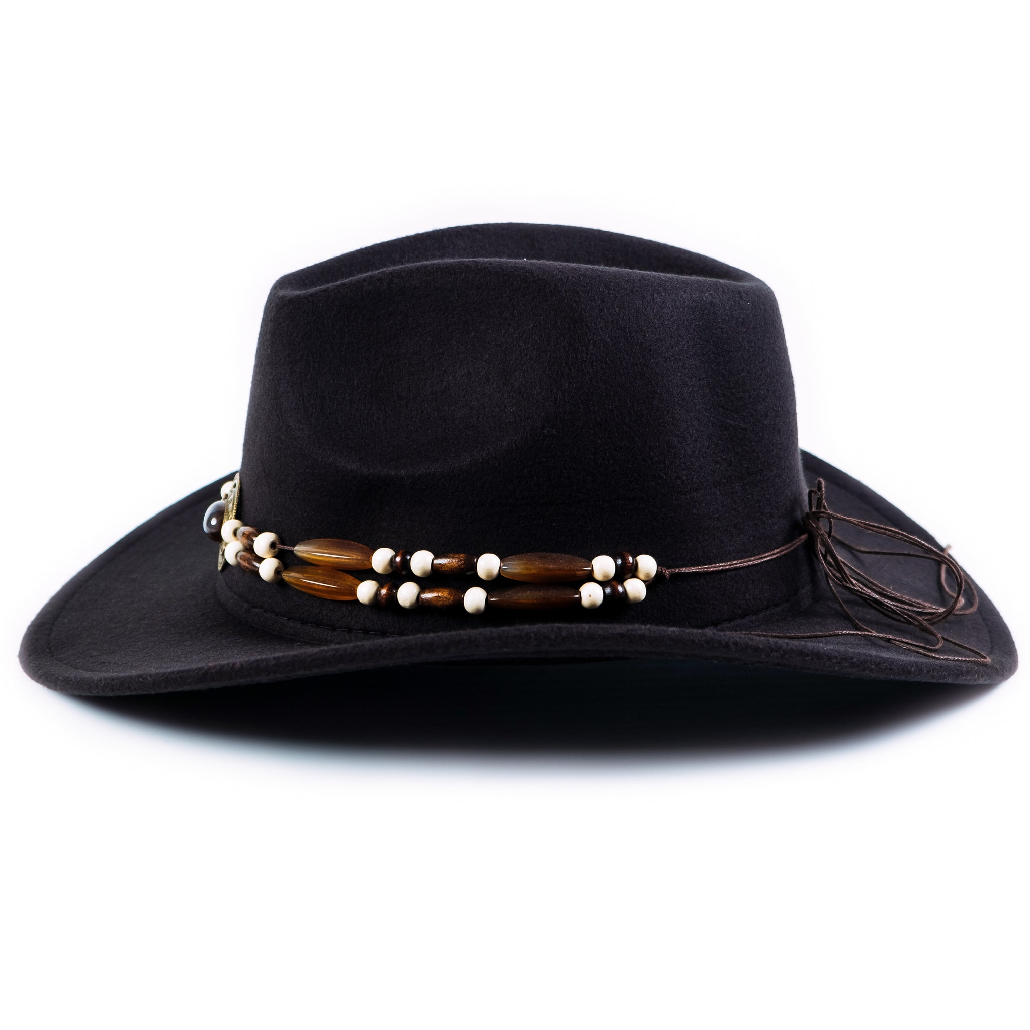 Chokore Tibetan Cowboy Hat (Black)
