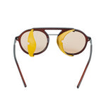 Chokore Chokore Bold Round-shaped Polarized Sunglasses (Yellow) 