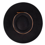 Chokore Chokore Rivet Belt Fedora Hat (Black) 