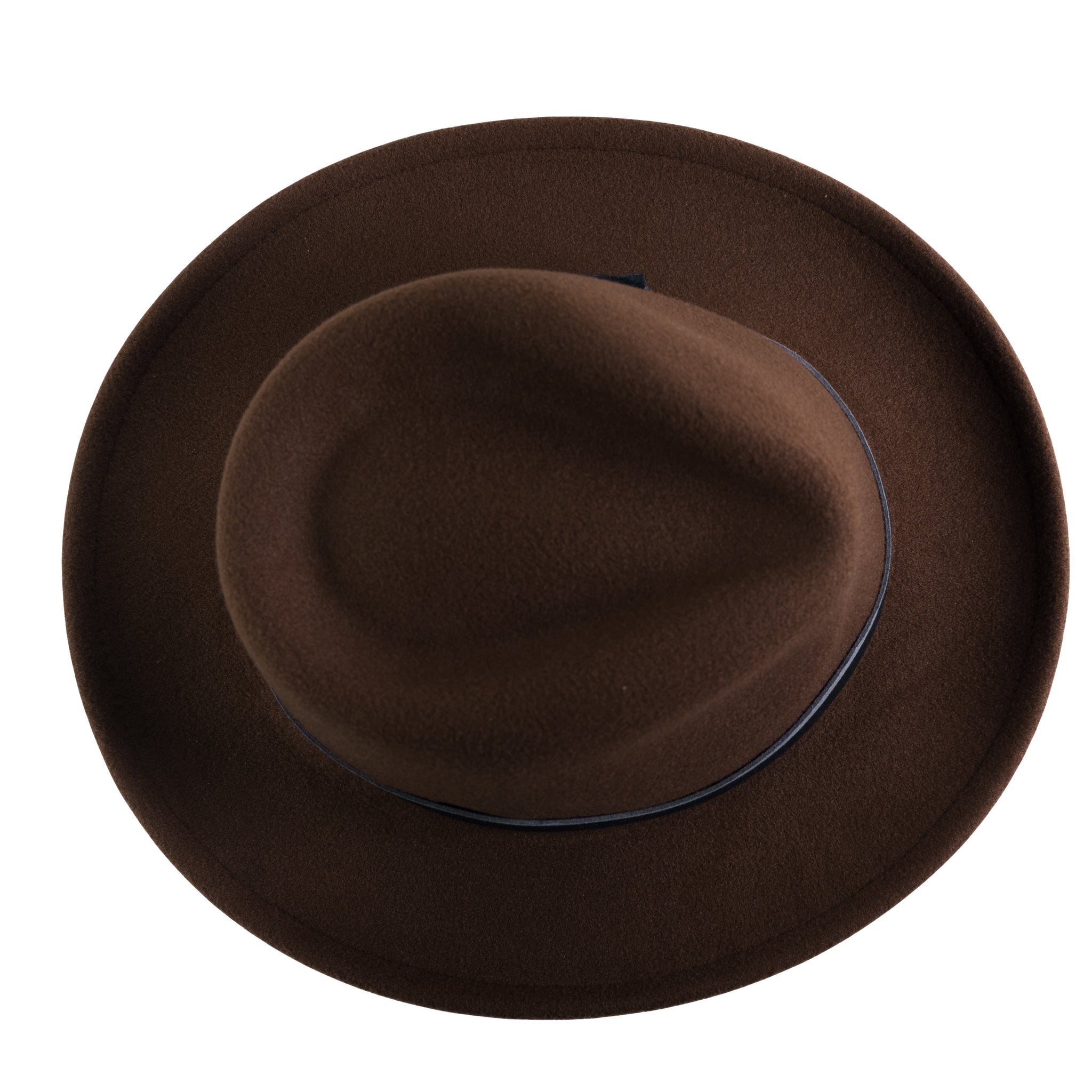 Chokore Vintage Fedora Hat (Chocolate Brown)