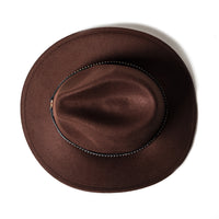 Chokore Chokore Cowboy Hat with Belt Band (Brown)