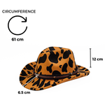 Chokore  Chokore Cow Print Cowboy Hat (Yellow)