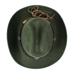 Chokore Chokore American Cowhead Cowboy Hat (Forest Green) 