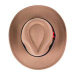 Chokore Chokore Cowboy Hat with Feather Details (Khaki) 