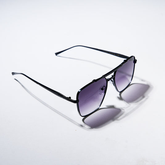 Chokore Classic Metal Flex Sunglasses (Black)